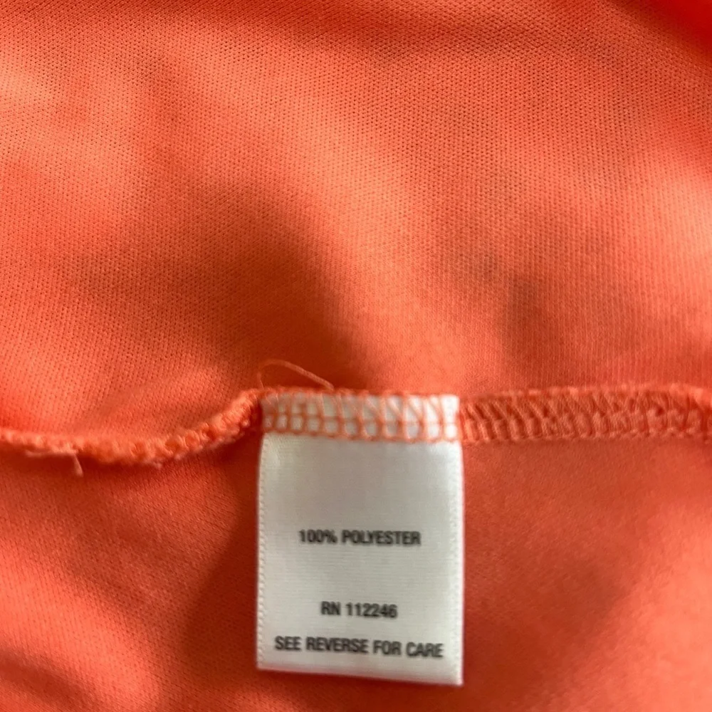 Sami & Jo coral coloured lace ladies top size X-Large - Picture 5 of 5